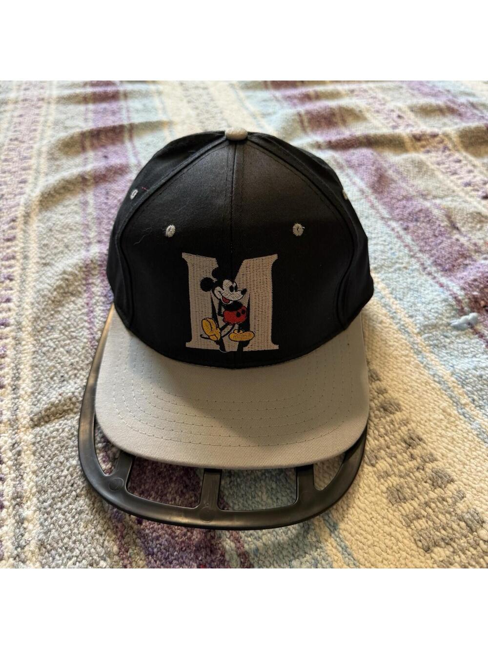 Vintage‎ 90s Walt Disney Mickey Mouse Hat Baseball SnapBack Cap OSFA